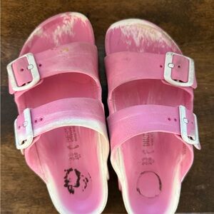 Pink Kids Birkenstock Sandals